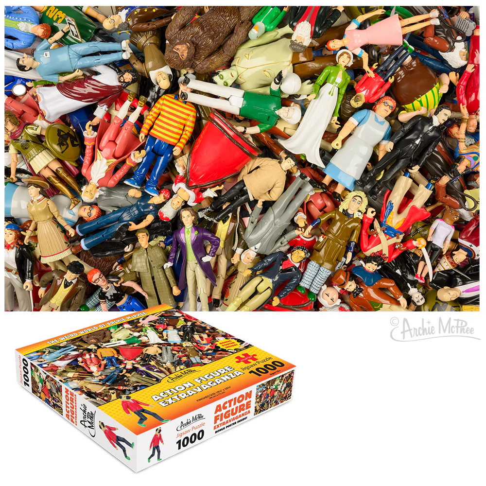 Action Figure Extravaganza Puzzle - Image 4