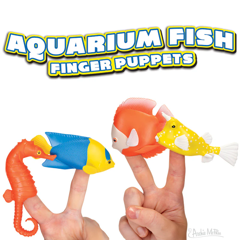 Aquarium Fish Finger Puppets Bulk Box - Image 7