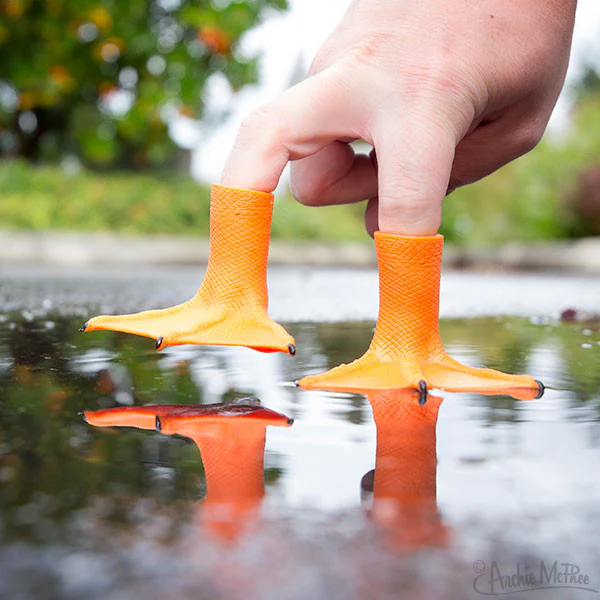 Duck Feet Finger Puppets - Image 3