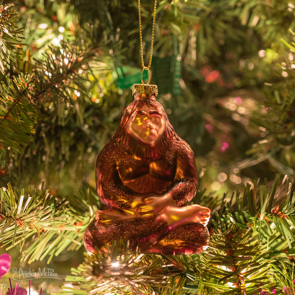 Enlightened Bigfoot Ornament - Image 3