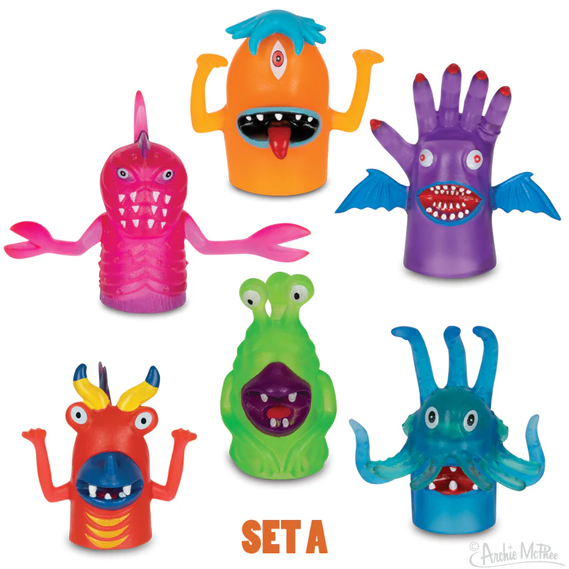 Fantastic Finger Monsters - Set of 6 - Image 5