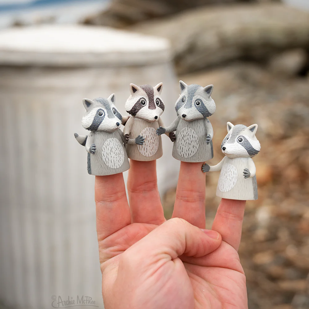 Finger Raccoons - Bulk Box - Image 3