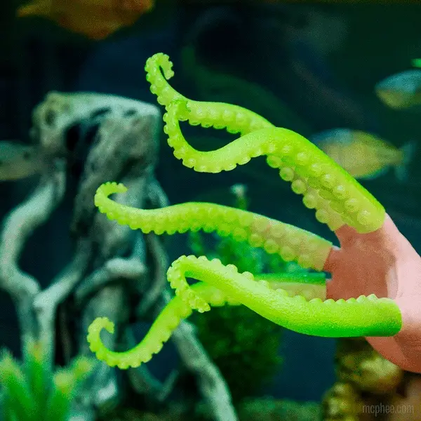 Glow-in-the-Dark Finger Tentacles - Image 2