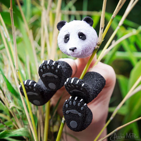 Handipanda - Panda Finger Puppet - Image 3