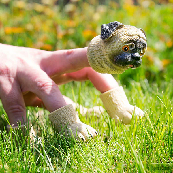 Handipug - Pug Finger Puppet - Image 4