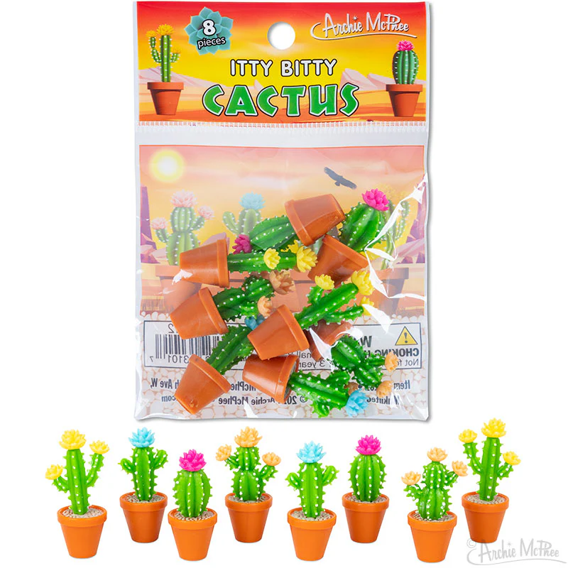 Itty Bitty Cactus - Bag of 8