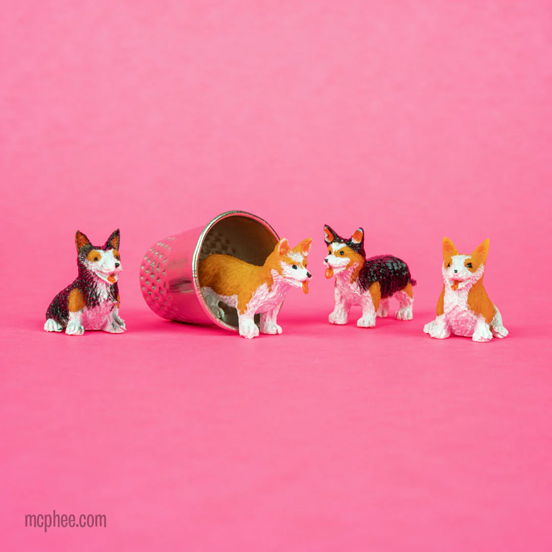 Itty Bitty Corgis - Bag of 8 - Image 2