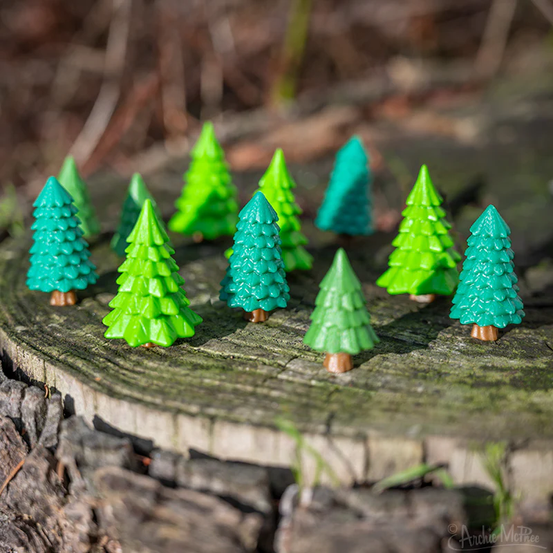Itty Bitty Forest - Bag of 9 - Image 2