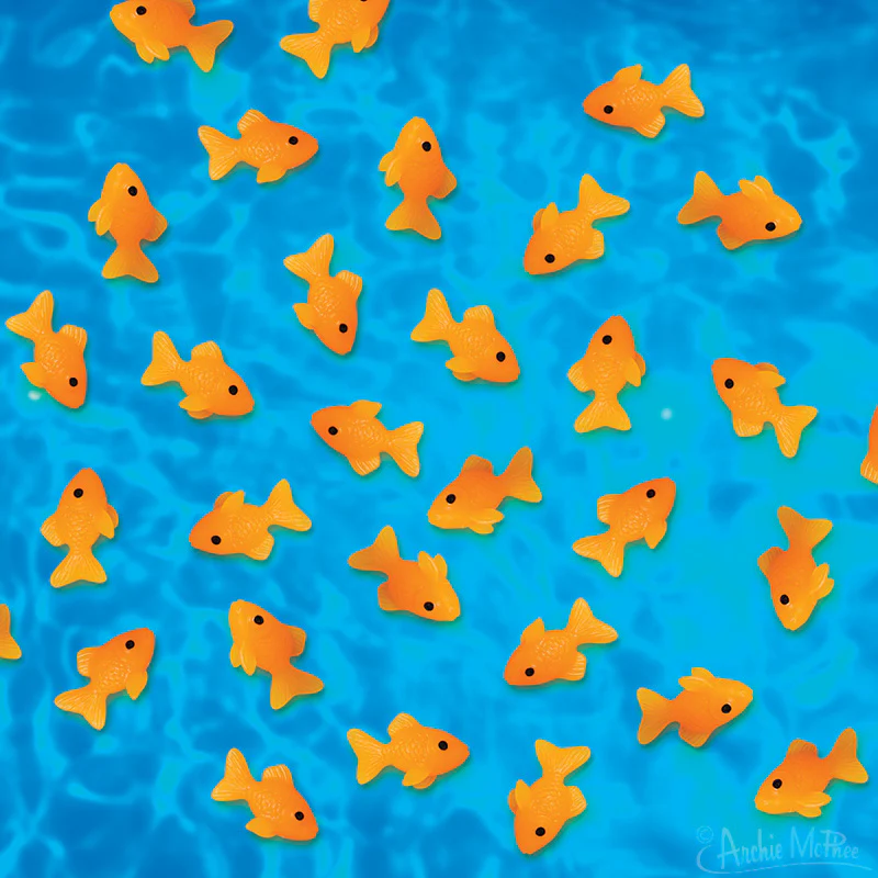 Itty Bitty Goldfish - Bag of 10 - Image 2