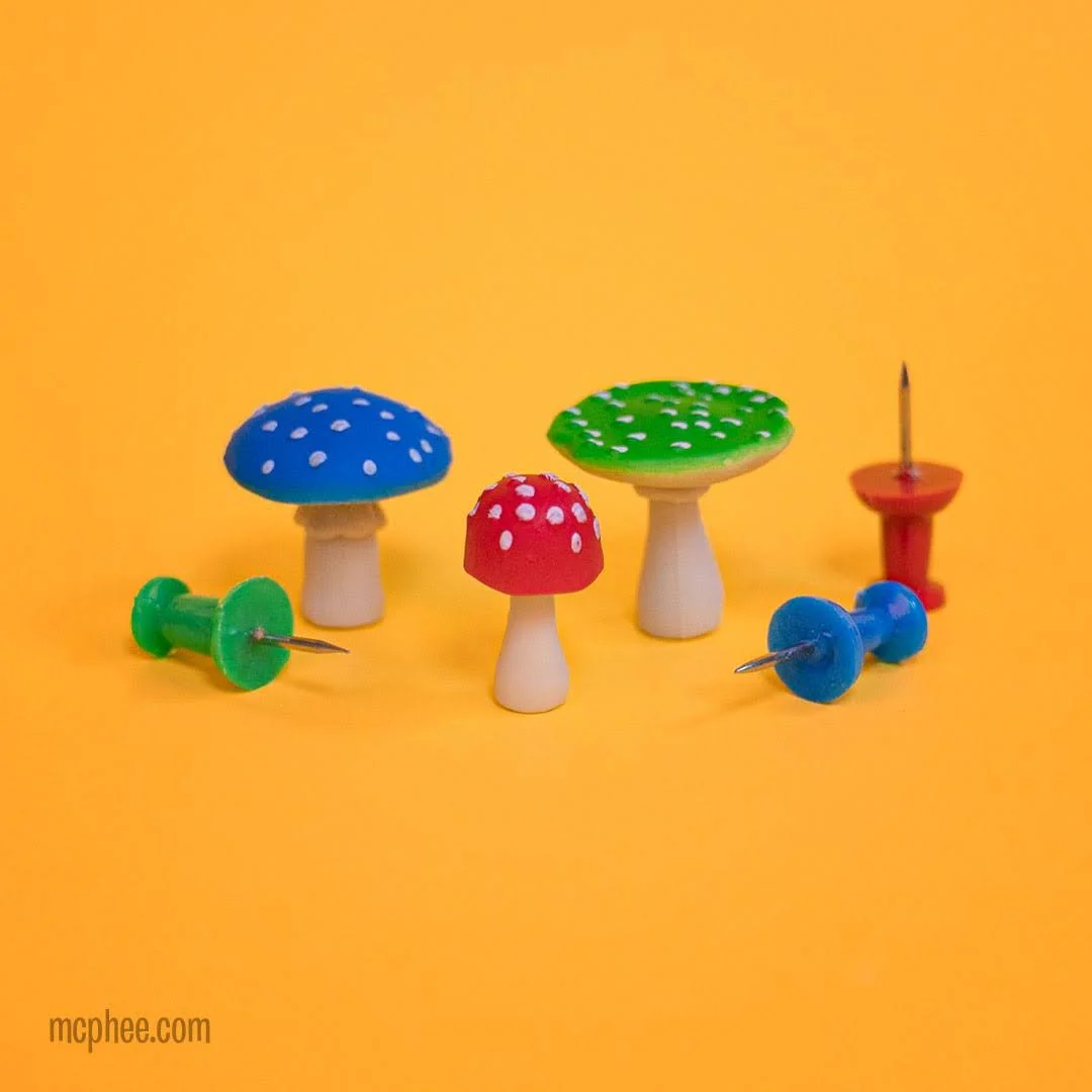Itty Bitty Mushrooms - Bag of 12 - Image 3