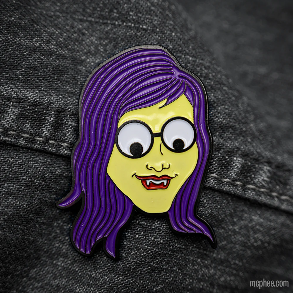 Monster Girl Enamel Pin - Image 3