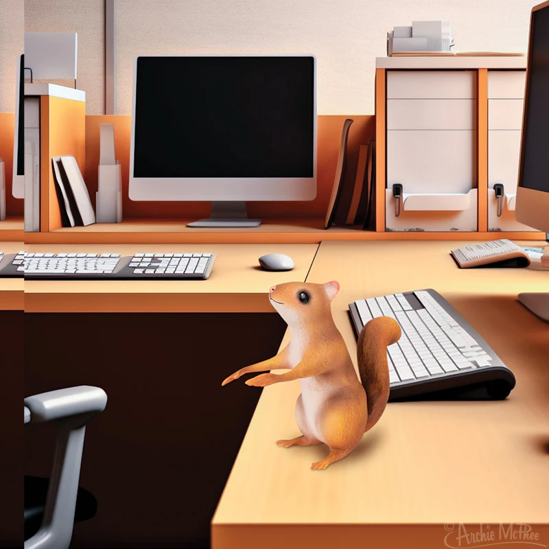 Office Squirrel - Image 3