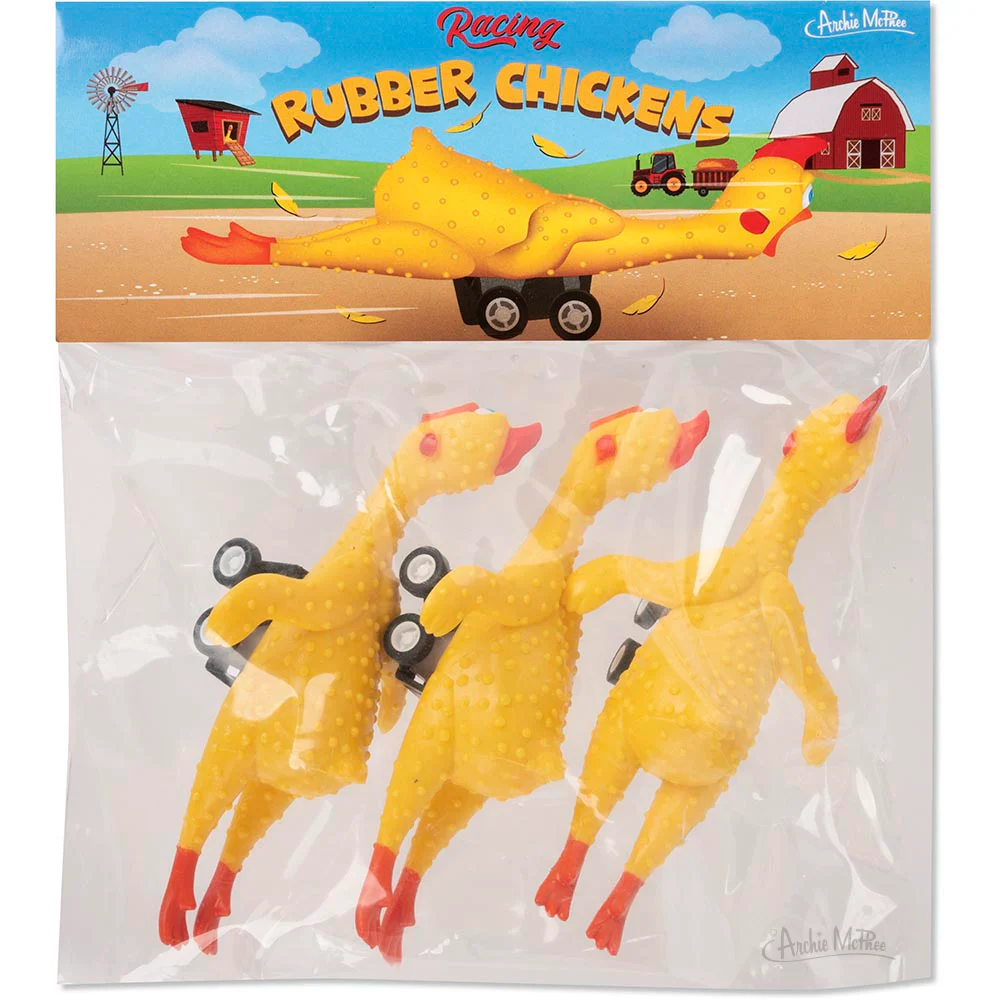 Racing Rubber Chickens - Set of 3 - Image 3