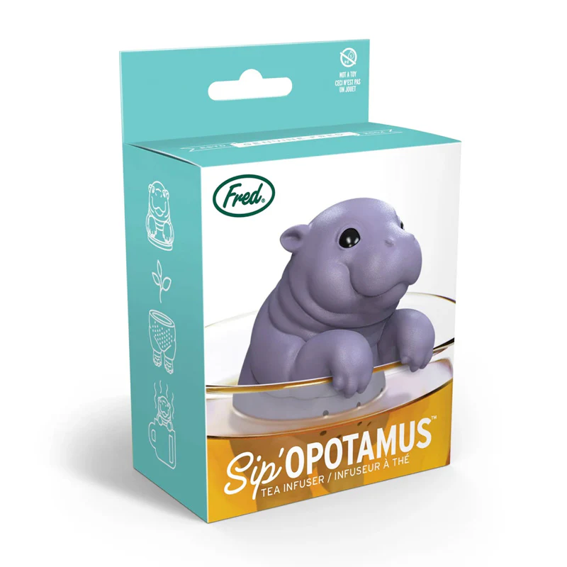 Sip'opotamus Baby Hippo Tea Infuser - Image 2