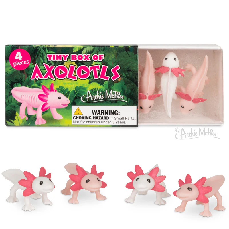 Tiny Box of Axolotls